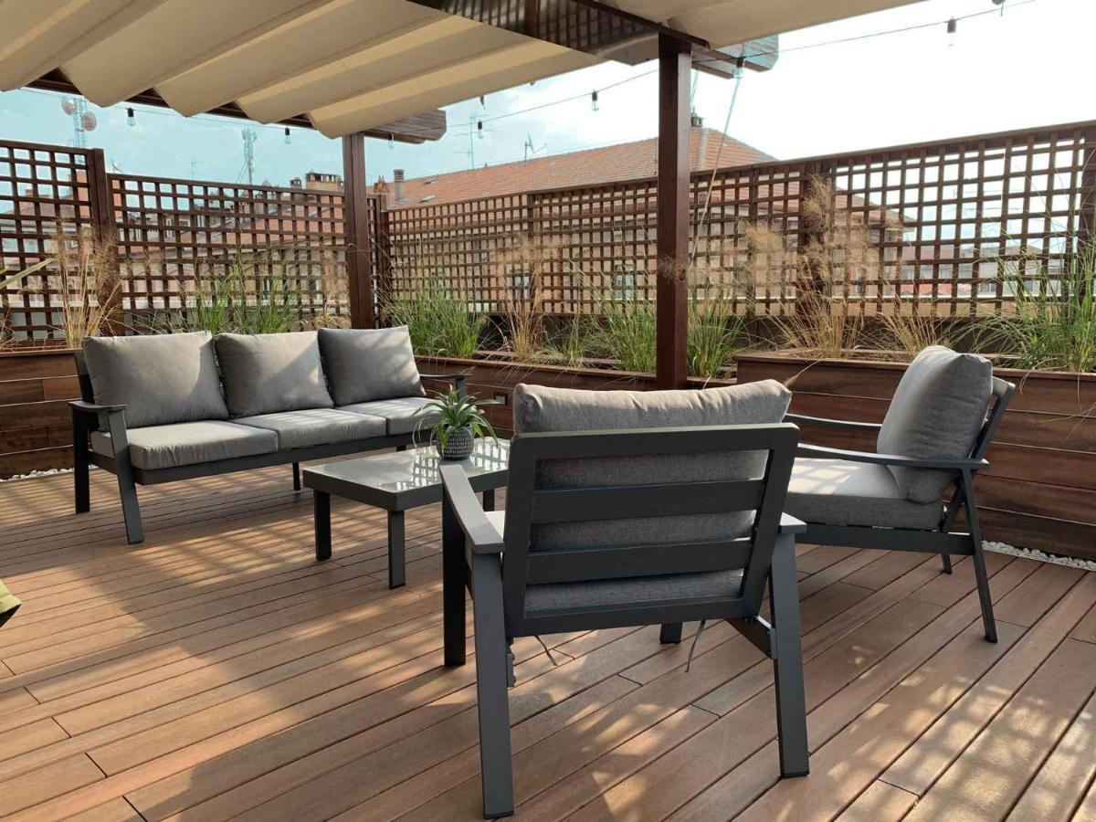 Ar Prestige Penthouse - Soho Apartment Bergamo Luaran gambar